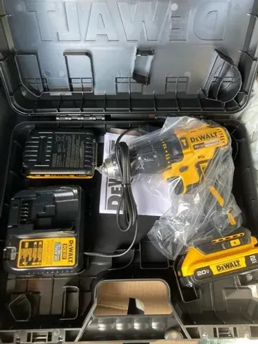 Furadeira e parafusadeira 20v dewalt motor brushless 