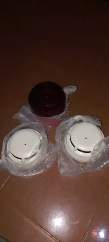 Detector de fumaça e sirenes áudio visual Siemens