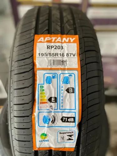 Pneu novo 195/55/16 marca Aptany (instalação gratuita)