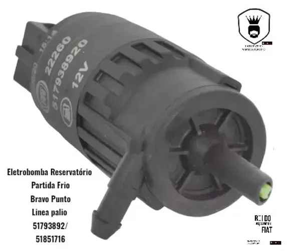 Eletrobomba reservatorio partida a frio Bravo Punto Linea Palio  51793892 usada original