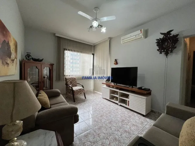 Apartamento à venda 1 quarto 1 vaga demarcada Gonzaga Santos SP
