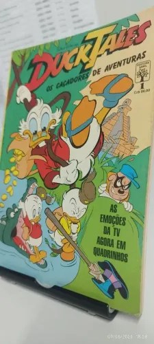 DuckTales #1  - Os Caçadores de Aventuras - HQ