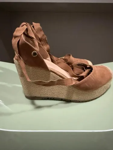 sapato espadrille martinez marrom