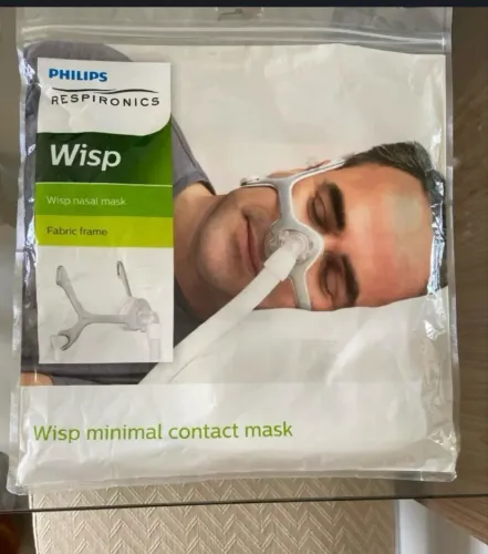 Máscara Nasal CPAP Wisp Minimal Contact Philips Respironics
