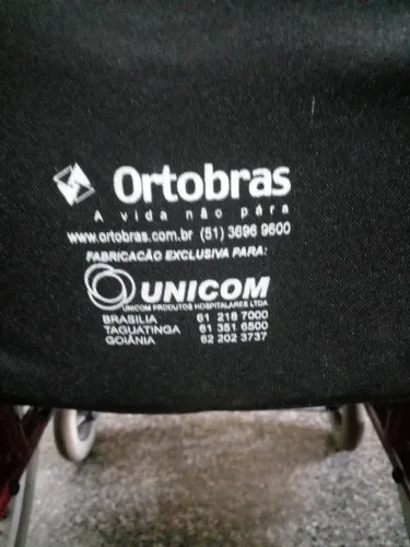 Cadeira de Rodas usada Excelente estado Marca Ortobrás