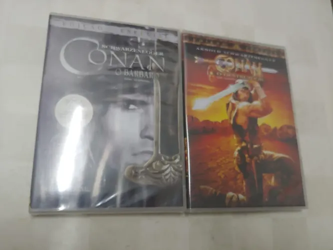 Dvds Conan - O Bárbaro e Conan - O Destruidor
