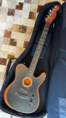 Violão Fender American Acoustasonic + TOP