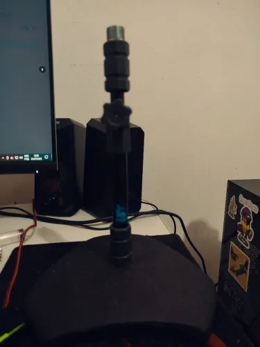 PEDESTAL MICROFONE VISAO PS2 BK PRO