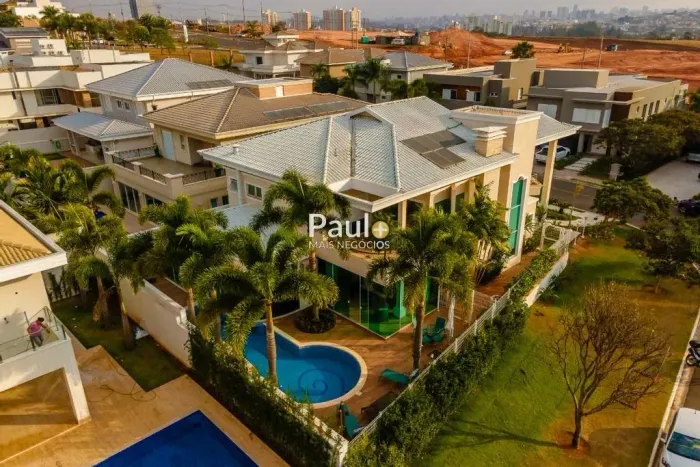 Sobrado à venda em Campinas, Alphaville Dom Pedro 1, com 4 suítes, com 530 m²