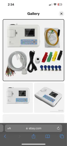 Ecg Portatil contec 