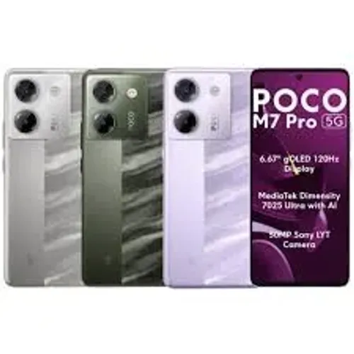 Poco M7 Pro 5g 512gb + 12gb Ram Tela Amoled 120hz Versao Global Capa Pelicula Entregamos