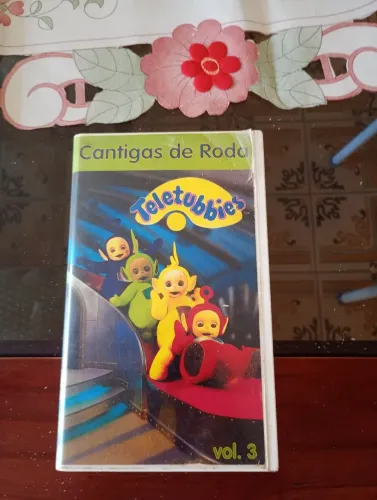 VHS Teletubbies Cantigas de Roda Vol. 3 - Dublado