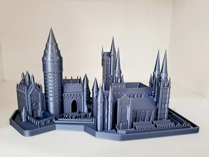 Miniatura Hogwarts 3D impresso 3D Harry Potter