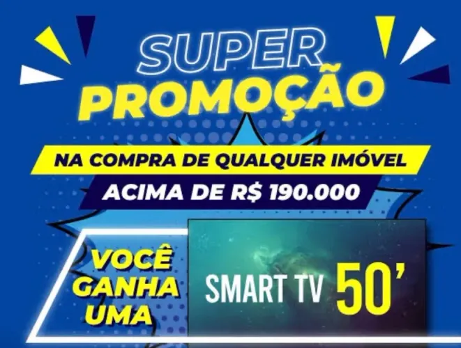 Compre seu ap e ganhe uma TV