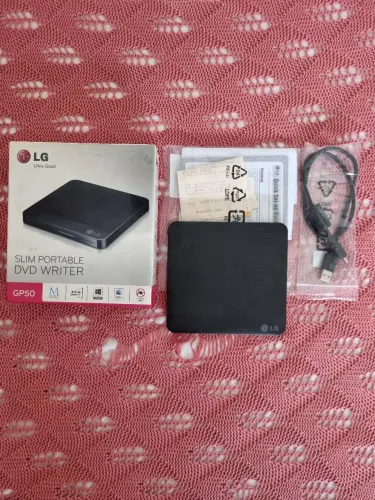 Gravador de DVD portátil - slim - DVD Writer LG