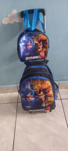 Bolsa/ mochila SONIC com lancheira