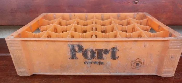 Engradado cerveja port ano 1973 refrigerante alterosa antiguidade antigo raríssimo coleção