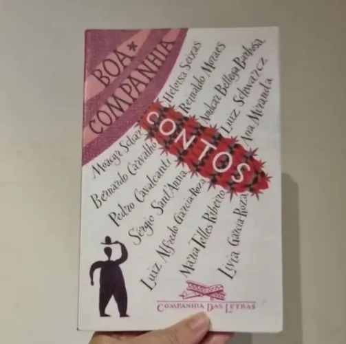 livro Contos companhia das letras