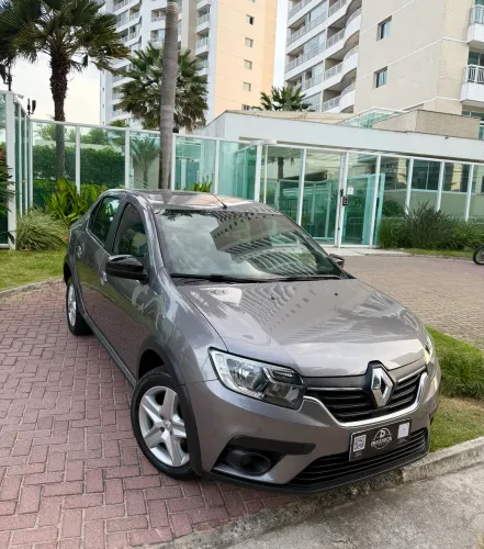 LOGAN 1.6 AUT.  ZEN 2022 COM 50 MIL KM RODADOS-4 PNEUS NOVOS- BATERIA NOVA- C/ CAM DE RÉ