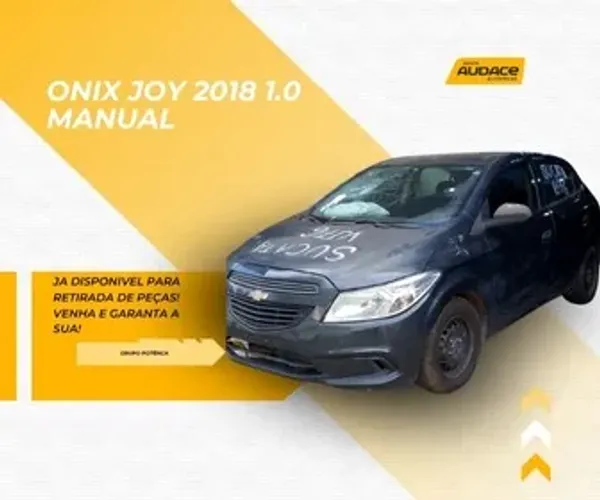 Onix Joy 2018 1.0 manual. Ja disponivel para retiradas de peças!