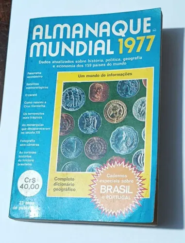 Almanaque Mundial 1977 - Edição Completa