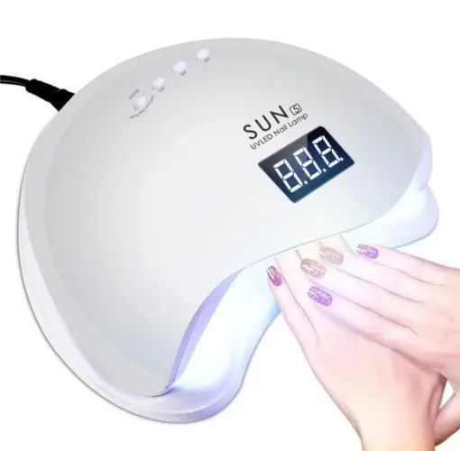 Cabine De LED UV Sun 5 Digital 48w Unha Gel Acrigel Secagem Rápida