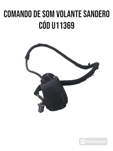 Comando De Som Do Volante Renault Sandero Cod U11369