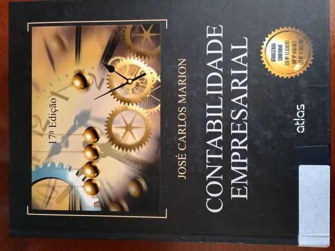 Contabilidade Empresarial - José Carlos Marion - 17ª Edição