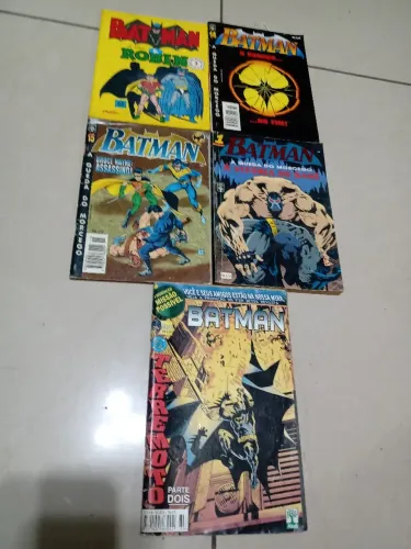5 GIBIS ANTIGOS BATMAN 