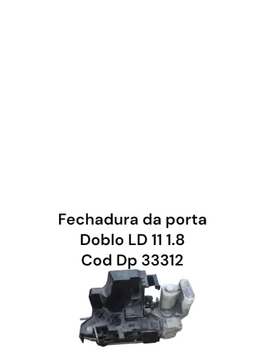 Fechadura Da Porta Doblo Ld 11 1.8 Cod Dp 33312
