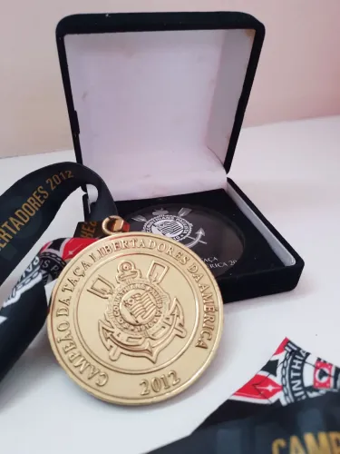 Medalha Corinthians Campeão Libertadores 2012