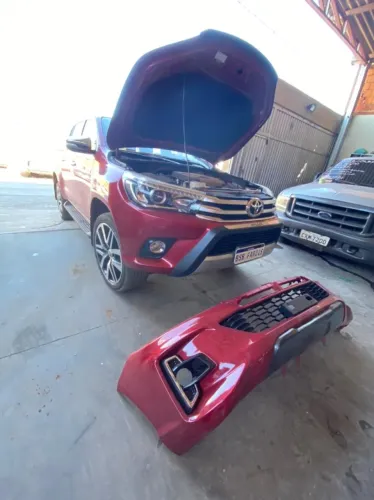 Parachoque Hilux 2016 a 2020