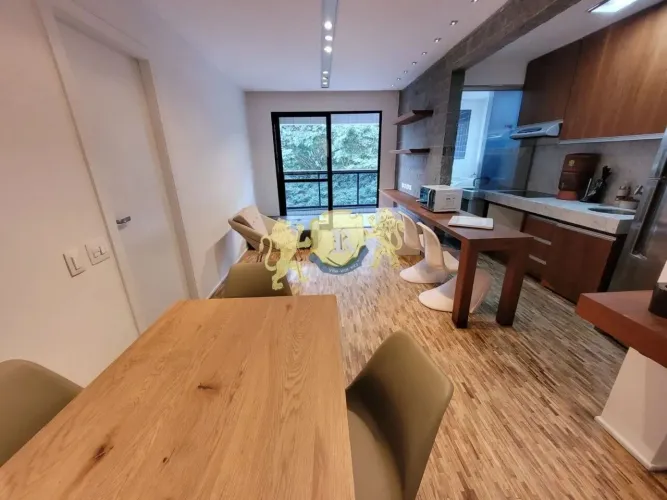 Rarus Flats - Flat para locação com 1 dormitório e 1 closet - Edifício Espaço Alpha