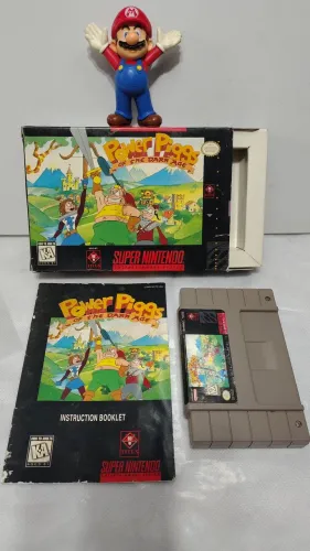 POWER PIGGS SNES CIB