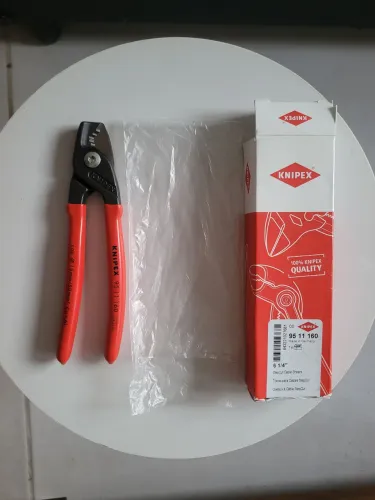 Alicate de corte tesoura Knipex stepcut (NOVO)