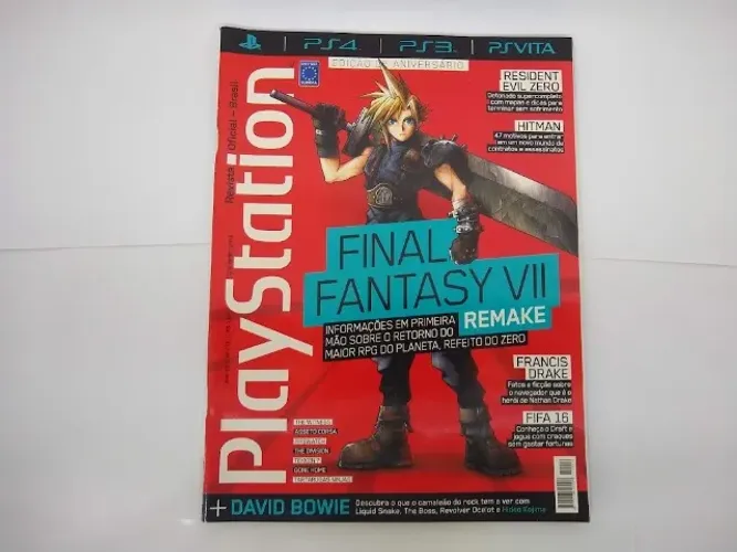 Revista Playstation Ano 18 N. 216: Final Fantasy V I I