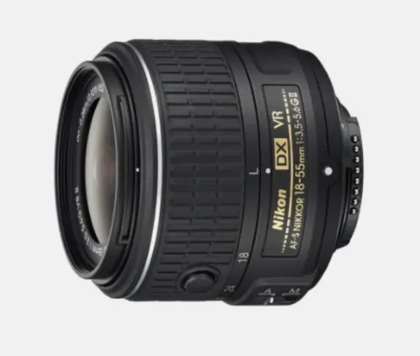 Lente de zoom Nikon F AF-S DX NIKKOR 18-55mm f/3.5-5.6G VR II formato Nikon DX