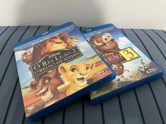 Coleção O Rei Leão 2 e 3 Blu-Ray