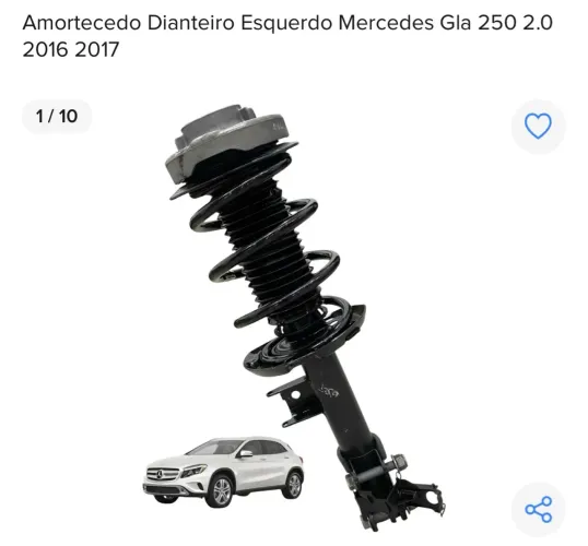 Amortecedor Dianteiro Esquerdo Mercedes Gla 250 2.0