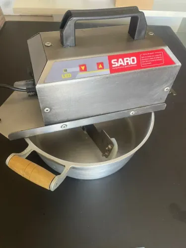 Panela Misturadeira Elétrica 4L Inox - Ideal p/ Doces e Salgados | Urgente