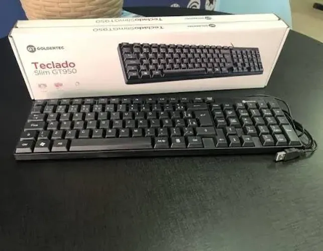 Teclado USB slim 