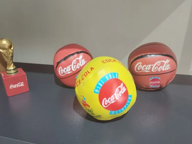 Bolas Olimpíadas Coca Cola