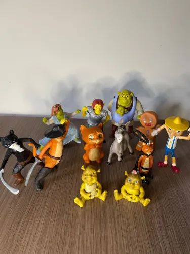 Coleção de Miniaturas Shrek - Personagens