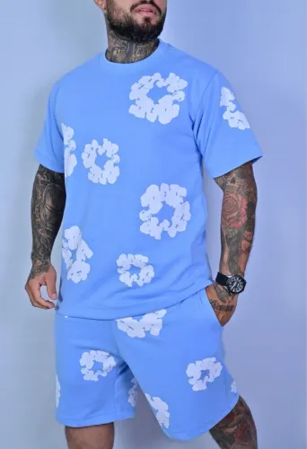 Conjunto florido masculino P M G e GG