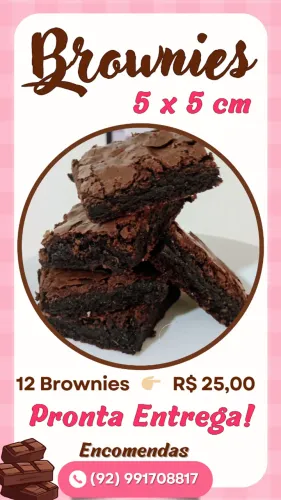 Brownies para revenda