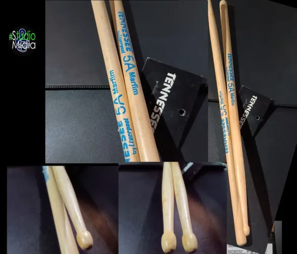 Baquetas Tennessee 5A Marfim - Novas