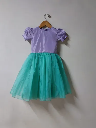 Vestido Ariel Infantil - Festa e Fantasia