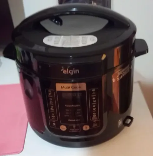 Panela de pressão digital elétrica multi cook elgin