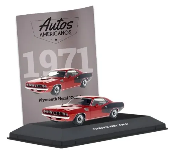 Luppa American Cars, Plymouth Hemi Cuda 1971 Vermelho 1:43