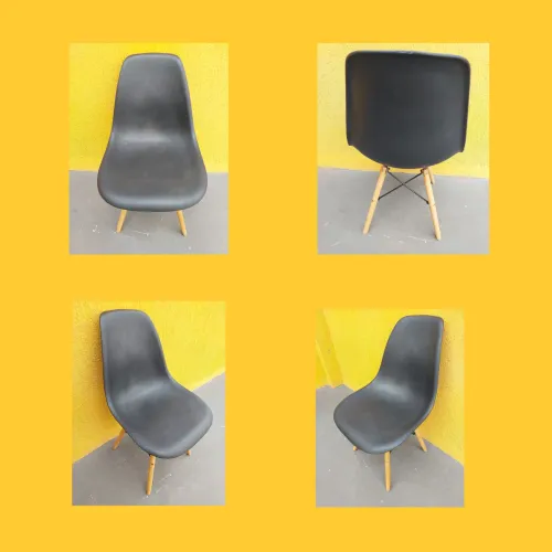 Cadeiras Eames Eiffel Design Moderno